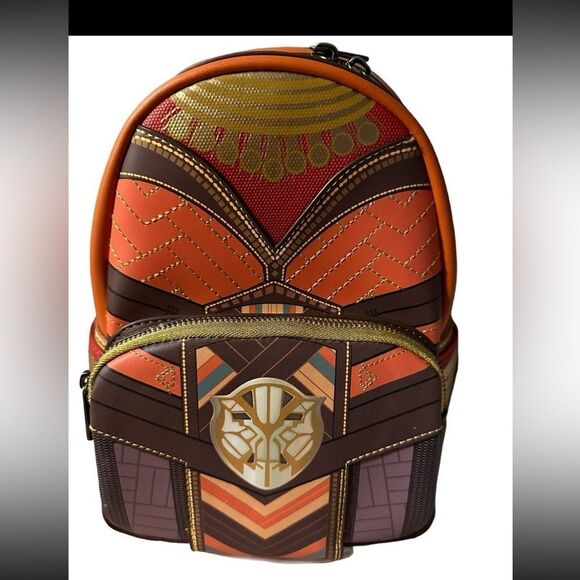 BNWT Loungefly Marvel Black Panther Okoye cosplay mini backpack